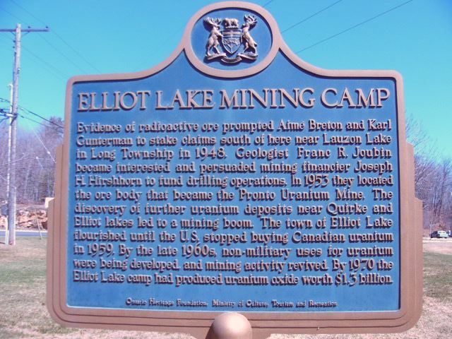 Elliot Lake Mining Camp
