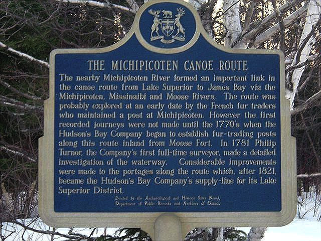 The Michipicoten Canoe Route