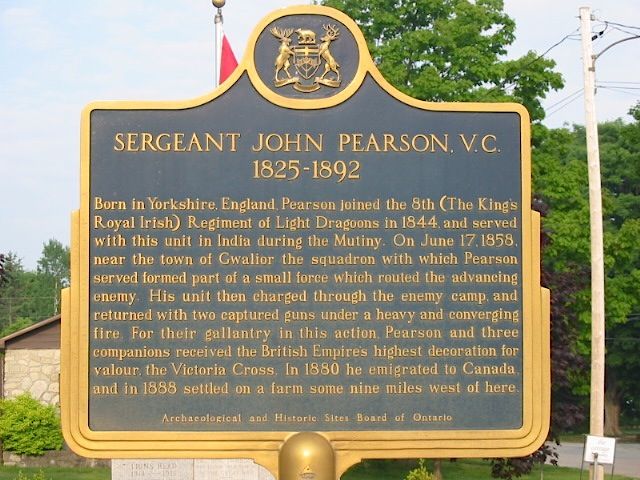 Sergeant John Pearson, V.C. 1825-1892