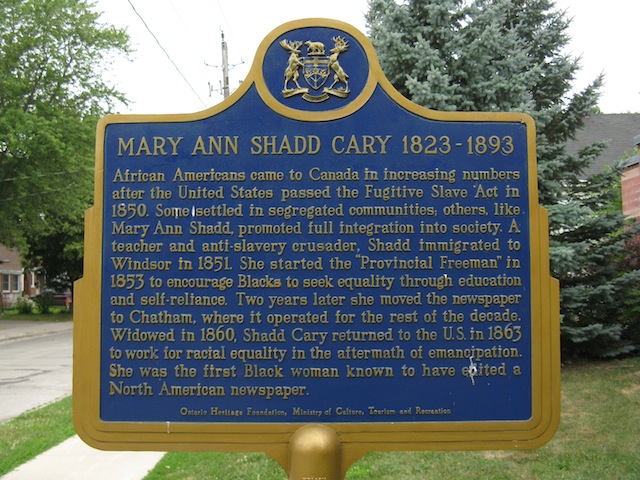Mary Ann Shadd Cary 1823-1893
