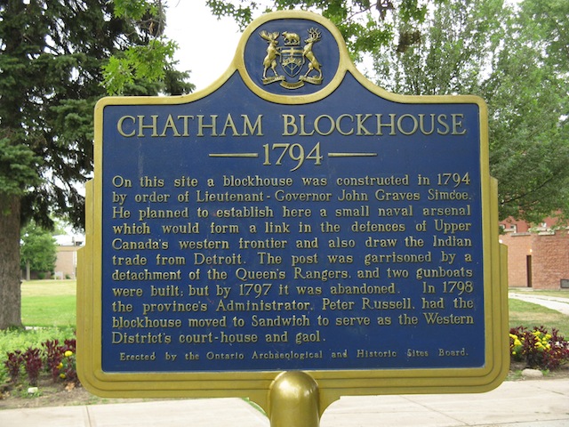 Chatham Blockhouse 1794