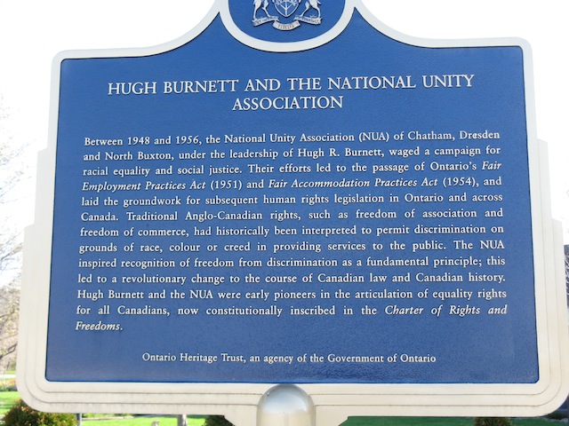 Hugh Burnett and the National Unity Association