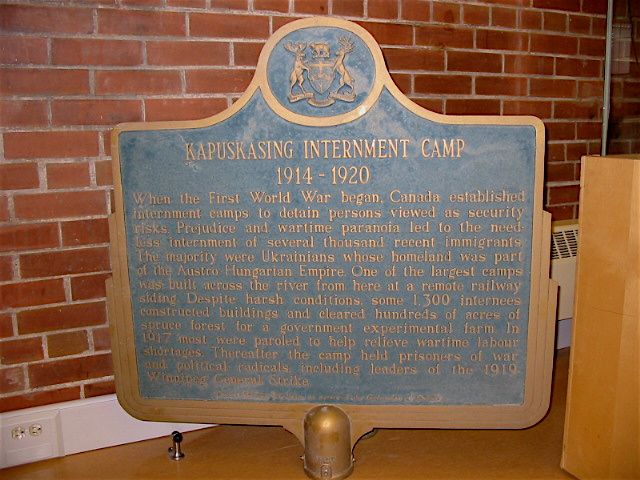 Kapuskasing Internment Camp 1914-1920