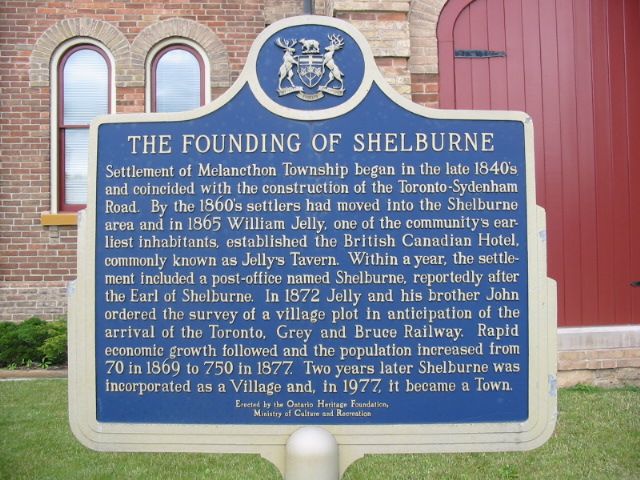 The Founding of Shelburne