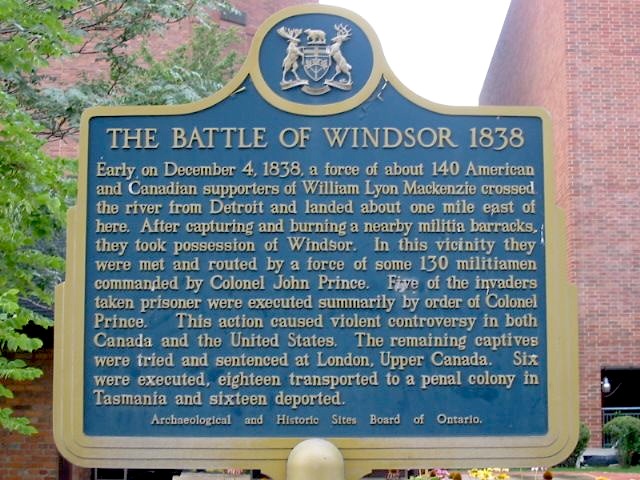 The Battle of Windsor 1838