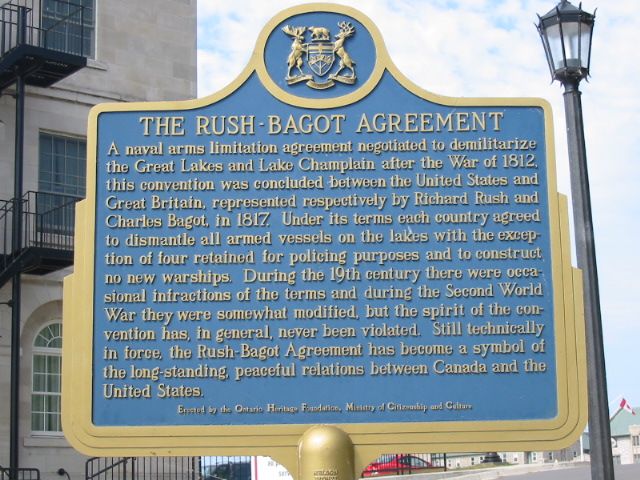 The Rush-Bagot Agreement