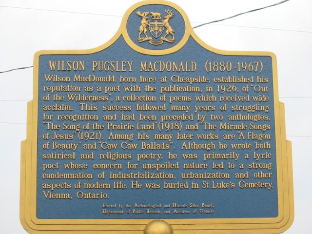 Wilson Pugsley MacDonald (1880-1967)