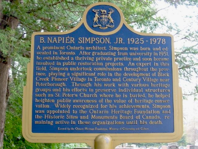 B. Napier Simpson, Jr. 1925-1978