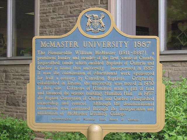 McMaster University 1887