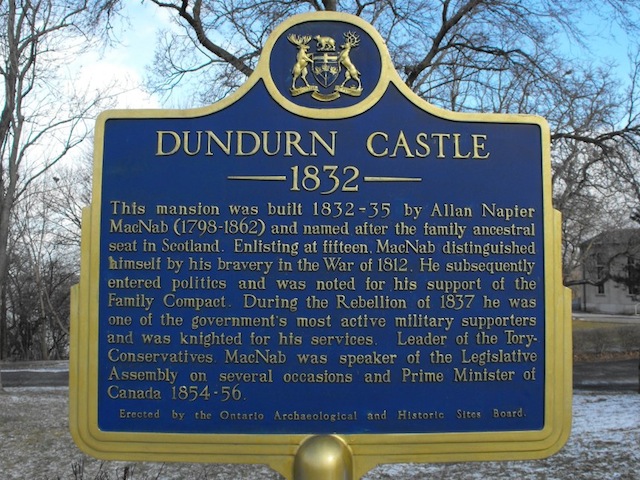 Dundurn Castle 1832