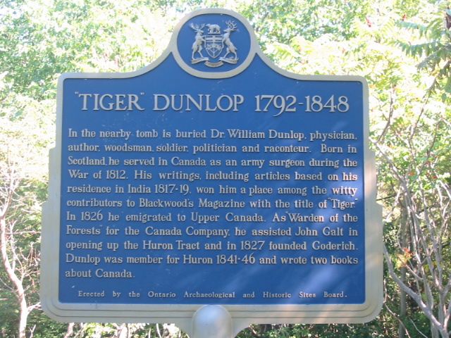 'Tiger' Dunlop 1792-1848