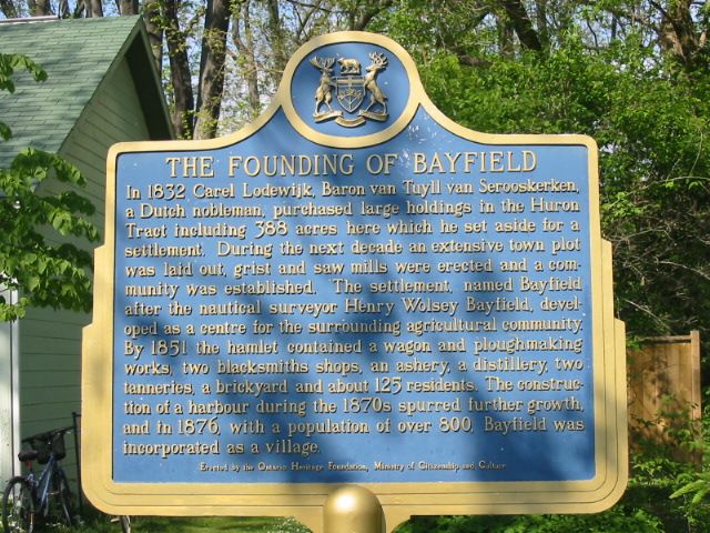 The Founding of Bayfield