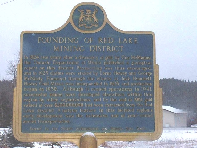 The Founding of the Red Lake Mining District