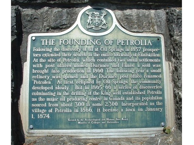 The Founding of Petrolia