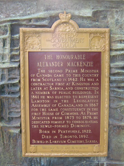 Honourable Alexander Mackenzie