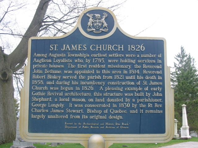 St. James Church 1826