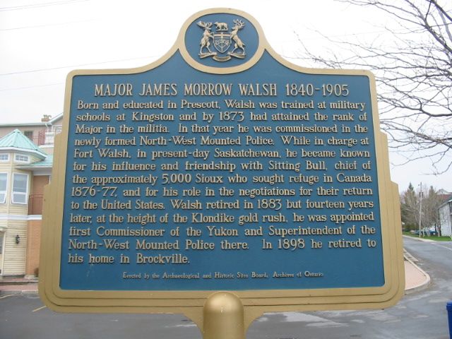 Major James Morrow Walsh 1840-1905