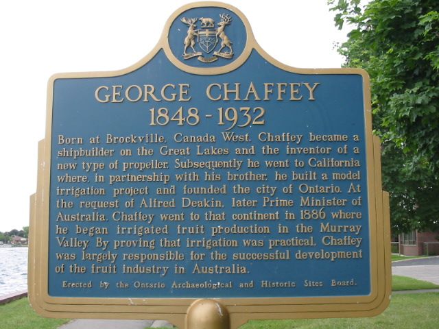 George Chaffey 1848-1932