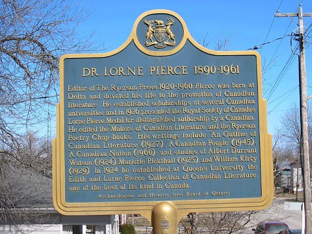 Dr. Lorne Pierce 1890-1961