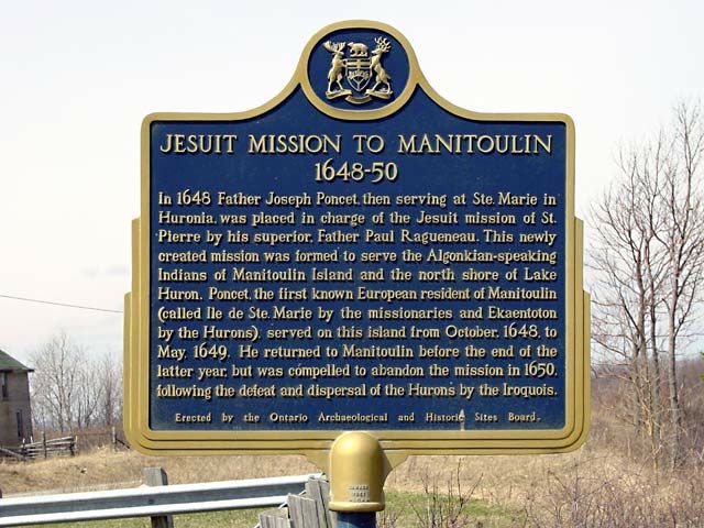 Jesuit Mission to Manitoulin 1648-50