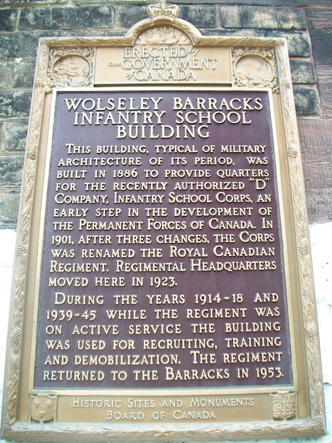 Wolseley Barracks Infantry School Building