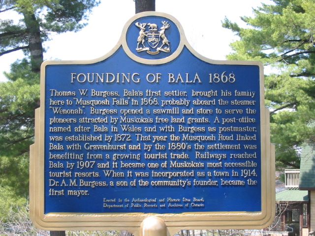 Founding of Bala 1868