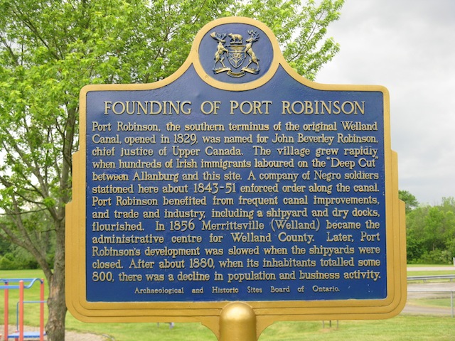 Founding of Port Robinson