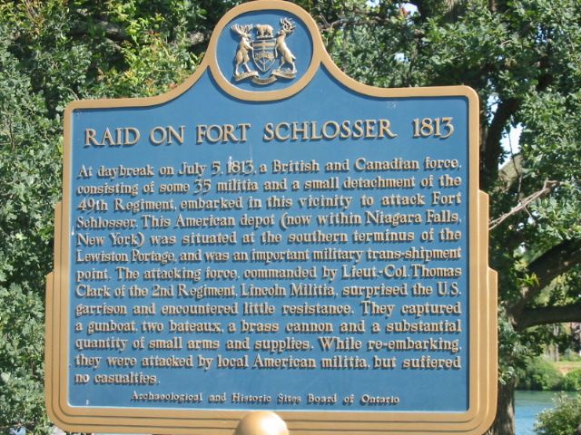Raid on Fort Schlosser 1813