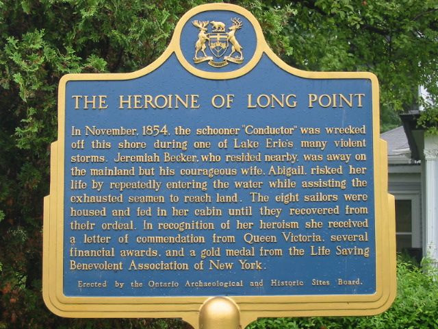 The Heroine of Long Point