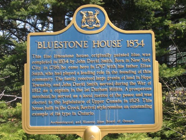 Bluestone House 1834