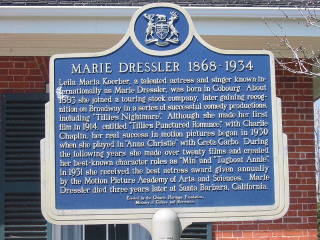 Marie Dressler 1868-1934