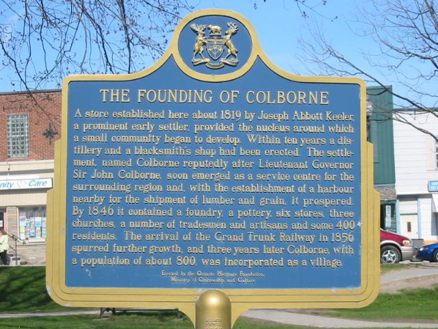 The Founding of Colborne