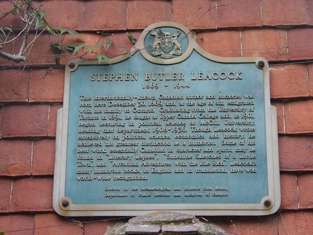 Stephen Butler Leacock 1869-1944