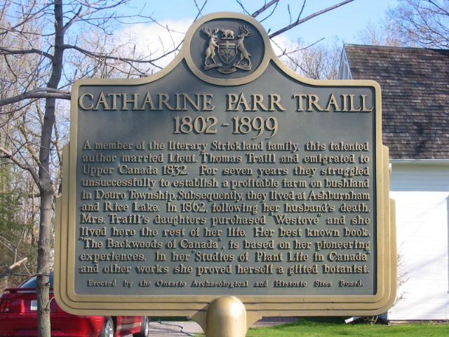 Catharine Parr Traill 1802-1899