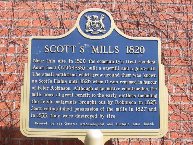 Scott's Mills 1820
