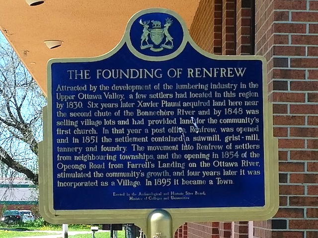 Founding of Renfrew