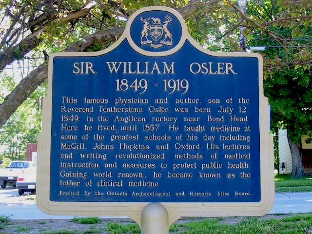 Sir William Osler 1849-1919