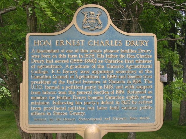 Honourable Ernest Charles Drury
