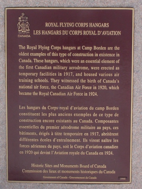 Royal Flying Corps Hangars