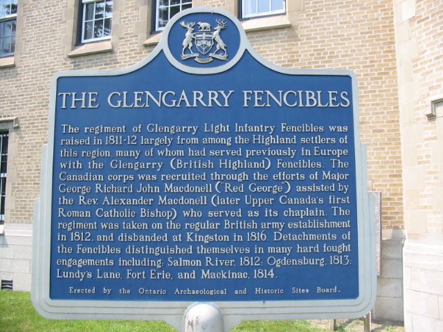 The Glengarry Fencibles