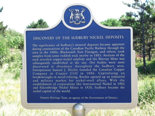 Discovery of the Sudbury Nickel Deposits