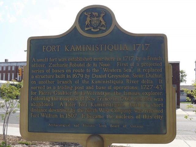 Fort Kaministiquia 1717