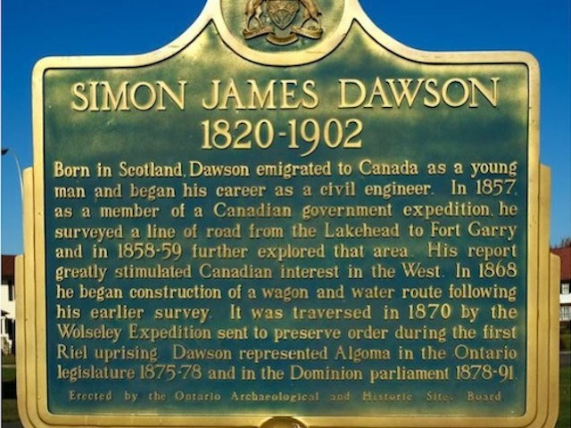 Simon James Dawson 1820-1902