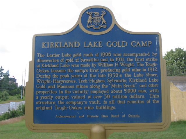 The Kirkland Lake Gold Camp