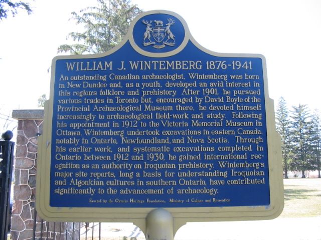 William J. Wintemberg 1876-1941