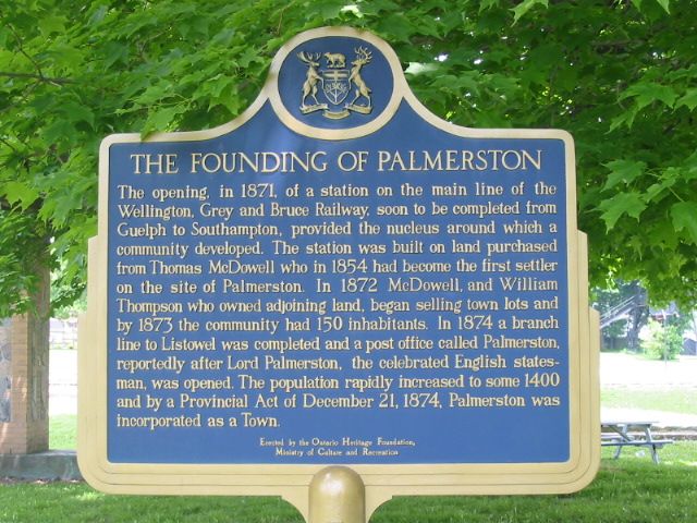 The Founding of Palmerston