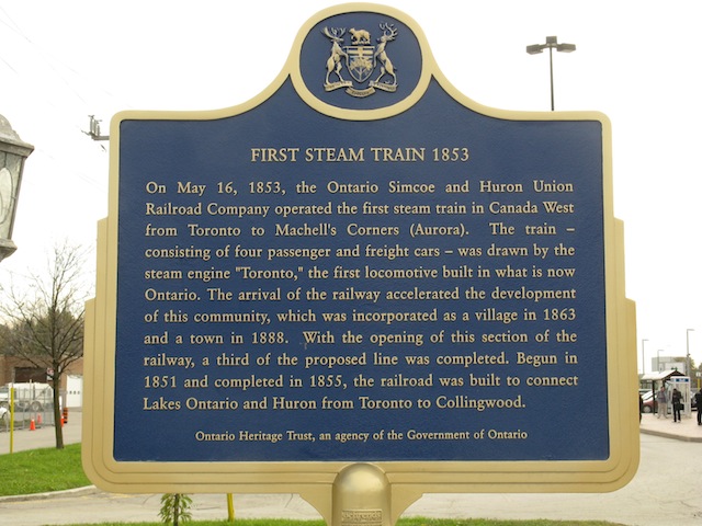 First Steam Train 1853