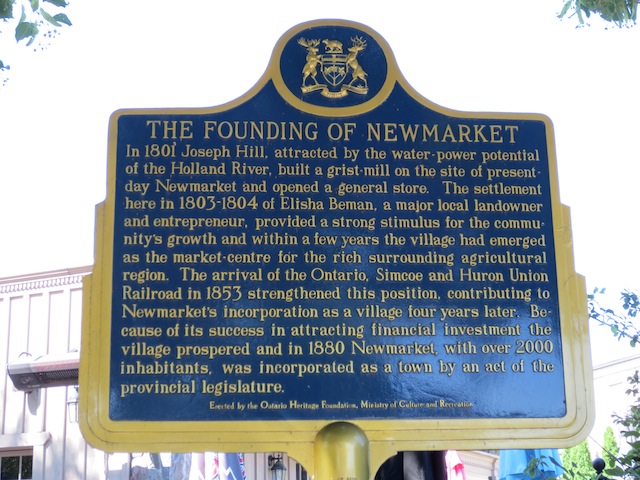 The Founding of Newmarket