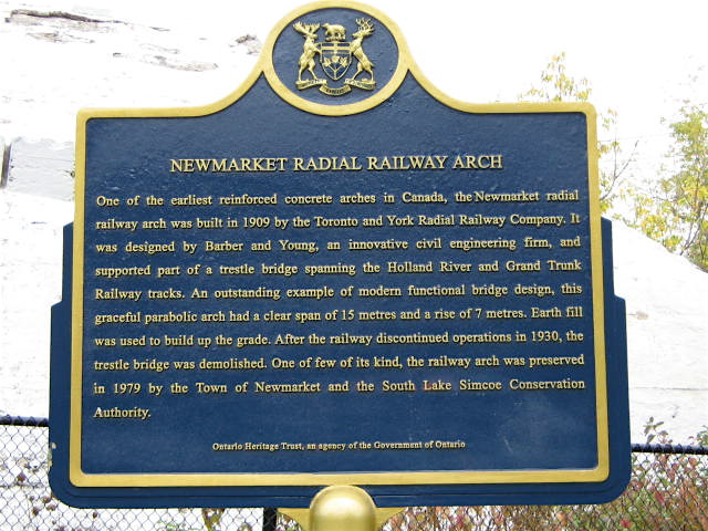 Newmarket Radial Railway Arch